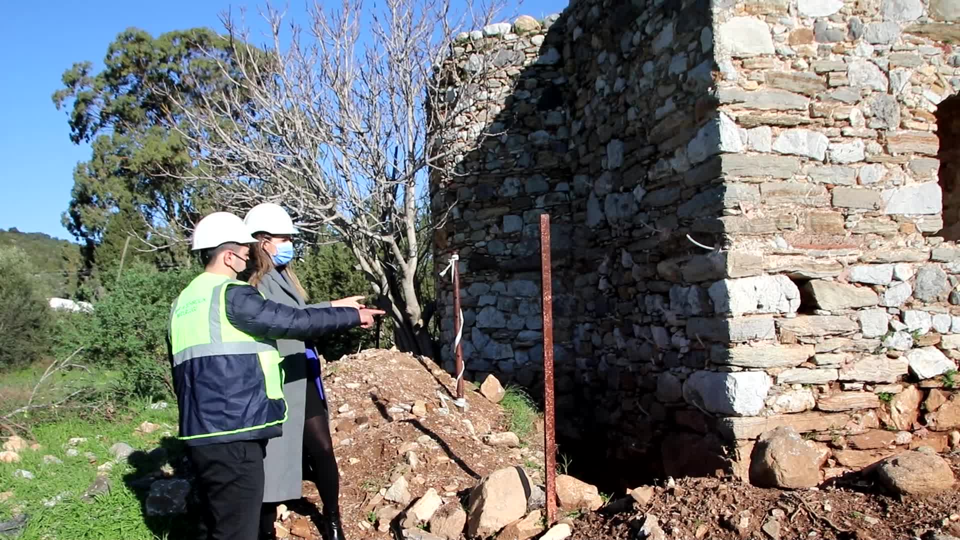 BODRUM BELEDİYESİ, BİN 400 YILLIK YAPIYI RESTORE EDİYOR