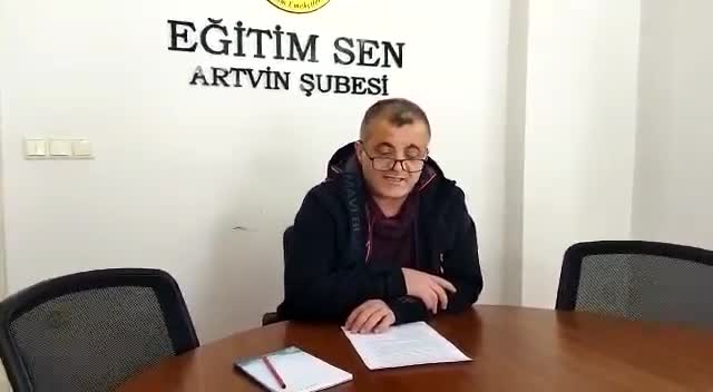 ARTVİN EĞİTİM SEN'DEN MİLLİ EĞİTİM'E 'SEÇMELİ DERS' TEPKİSİ: "ARDANUÇ İLÇE MİLLİ EĞİTİM MÜDÜRLÜĞÜ SUÇ İŞLEMİŞTİR"