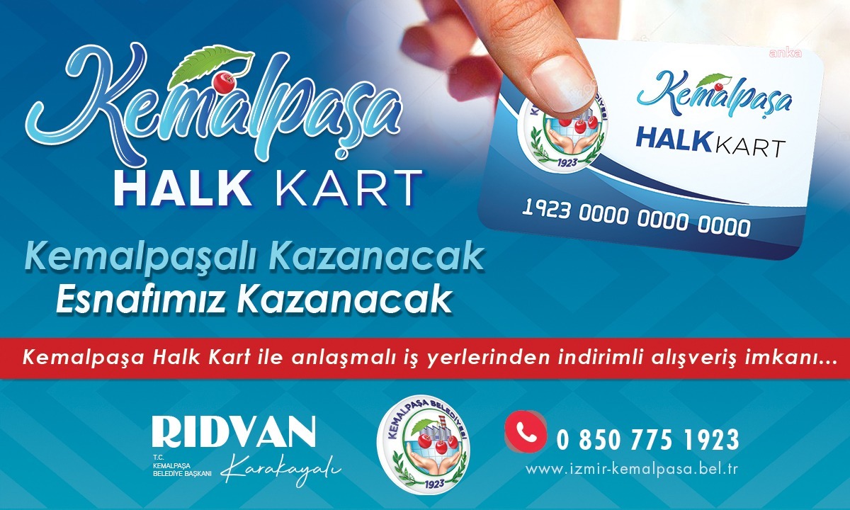 KEMALPAŞA’DA HALK KART PROJESİ ÇALIŞMASI SÜRÜYOR