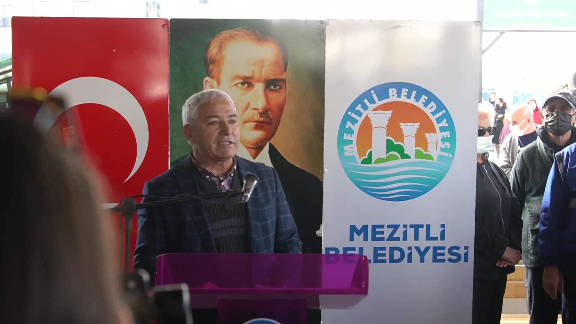 MEZİTLİ’DE HAYIRSEVER DESTEĞİYLE YAPTIRILAN ALİ BİLGİÇ PARKI VE FİKRİYE ATILGAN TAZİYE EVİNİN AÇILIŞI YAPILDI