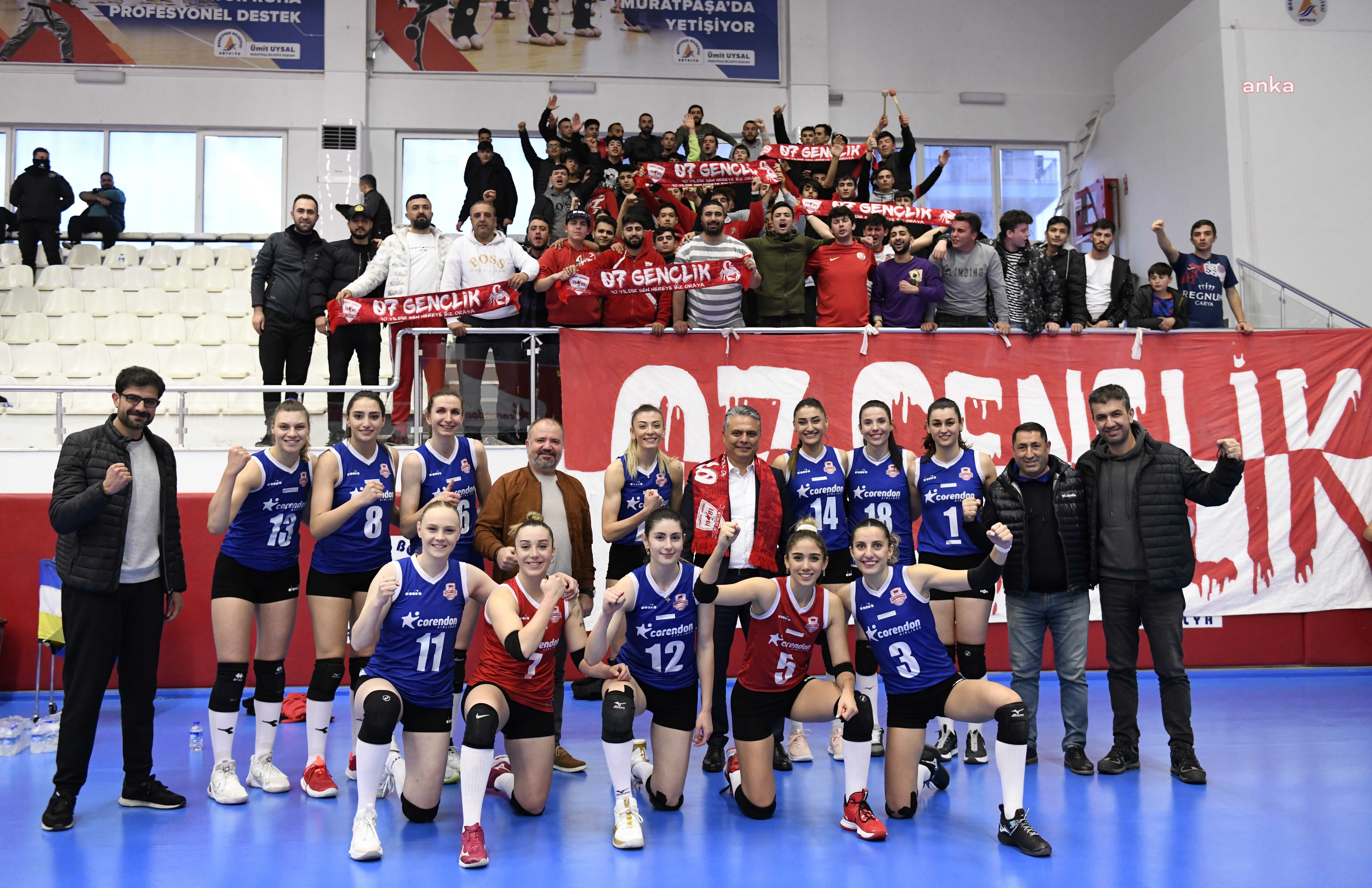 MURATPAŞA BELEDİYESPOR’DAN BİR GALİBİYET DAHA