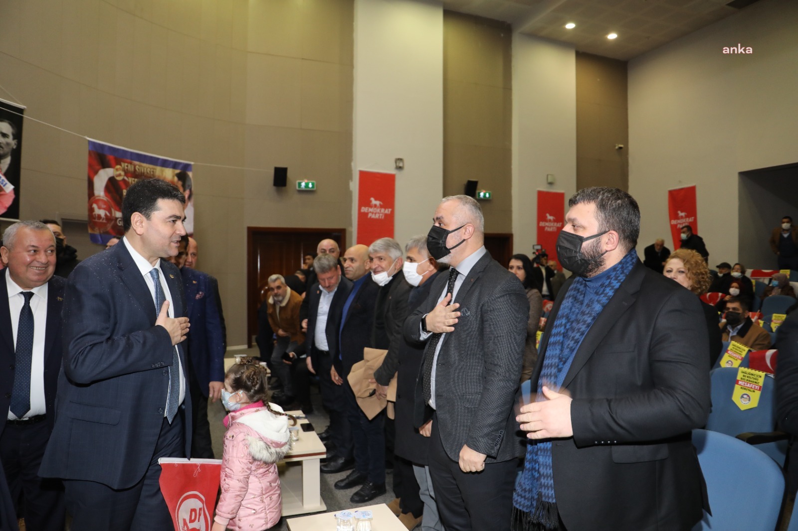 İZMİT BELEDİYESİ, DP KÖRFEZ İLÇE BAŞKANLIĞI'NIN GENEL KURULUNA TEMSİLCİ GÖNDERDİ