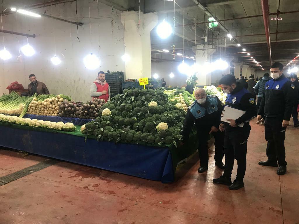 TURGUTLU ZABITASI CUMARTESİ PAZARI'NDA DENETİM YAPTI