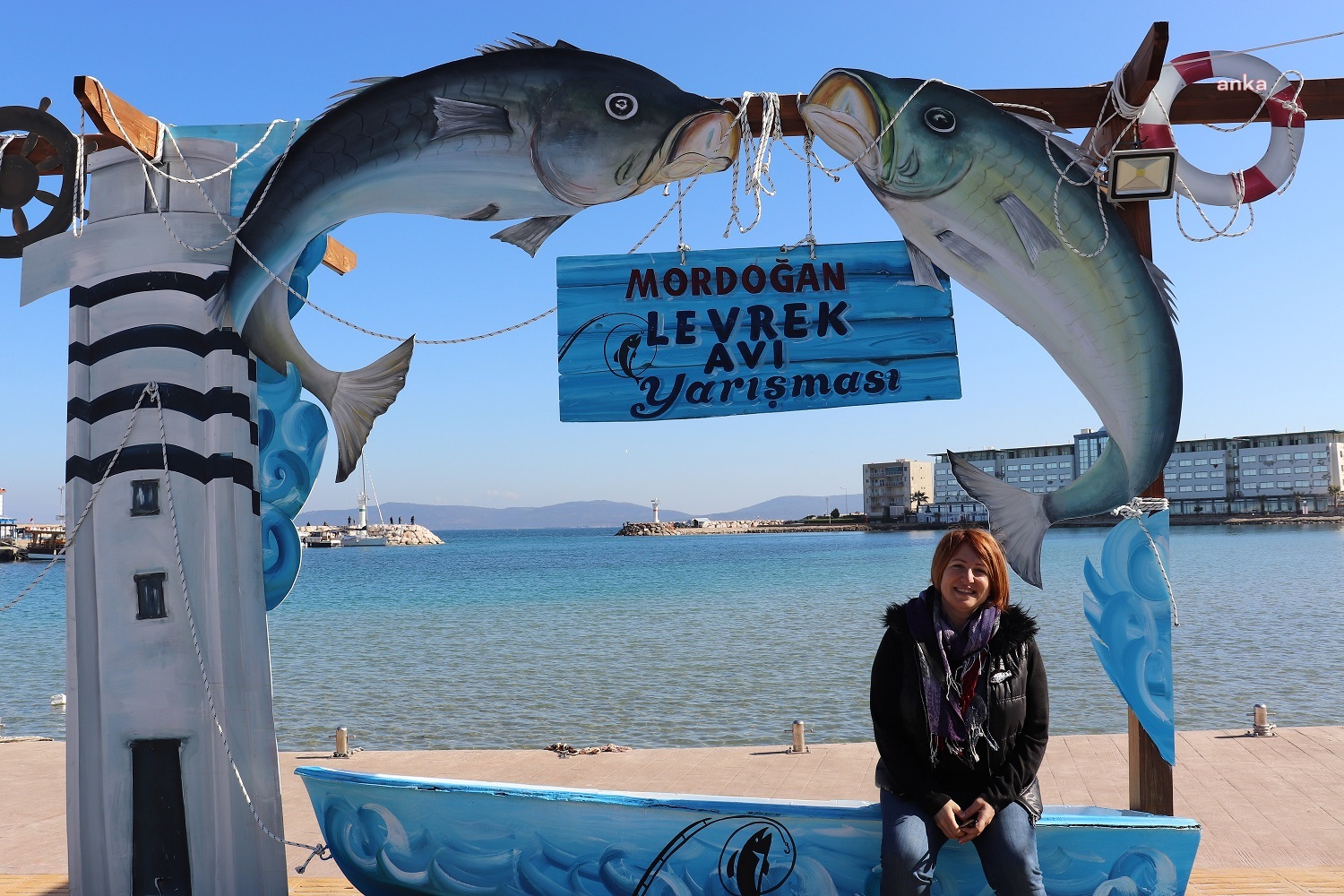 KARABURUN’DA LEVREK AVI İÇİN DENİZ TUTKUNLARI OLTA BAŞINA