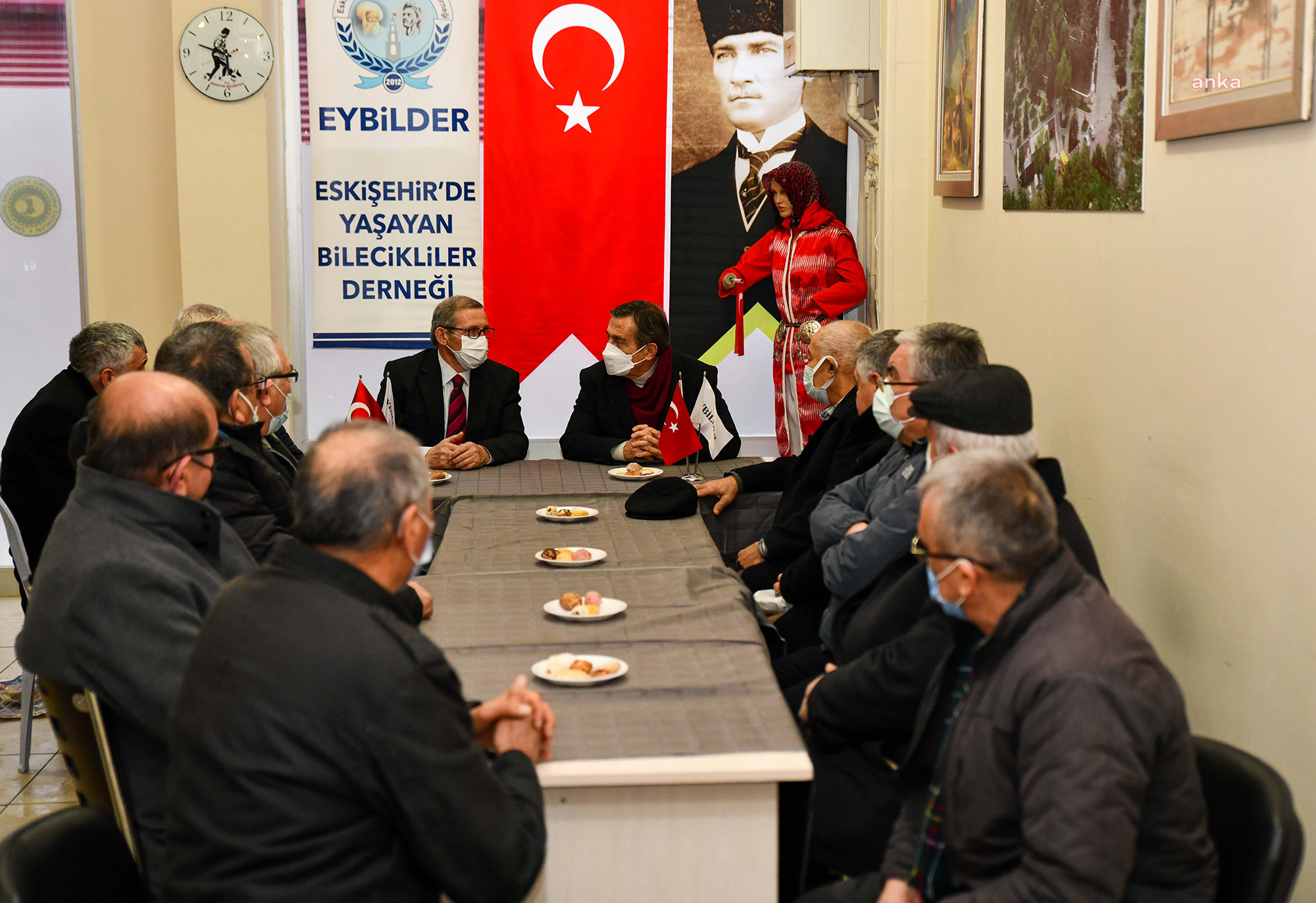 TEPEBAŞI BELEDİYE BAŞKANI ATAÇ’TAN EYBİLDER’E "HAYIRLI OLSUN" ZİYARETİ