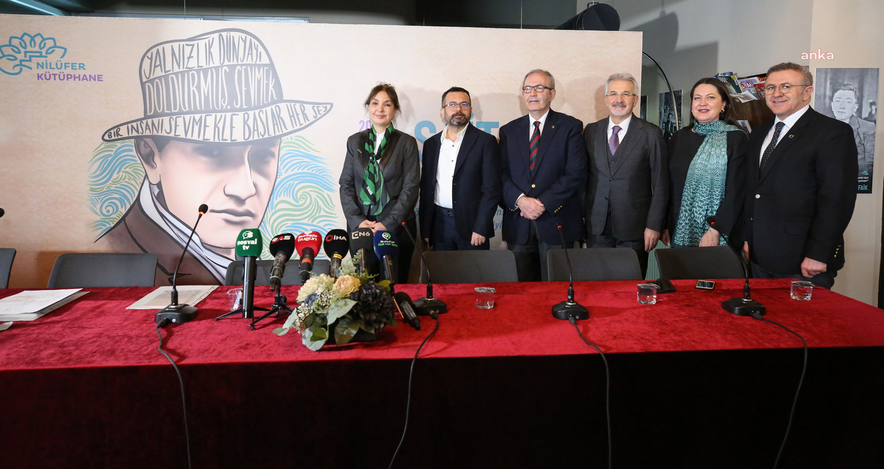 NİLÜFER'DE YILIN YAZARI SAİT FAİK