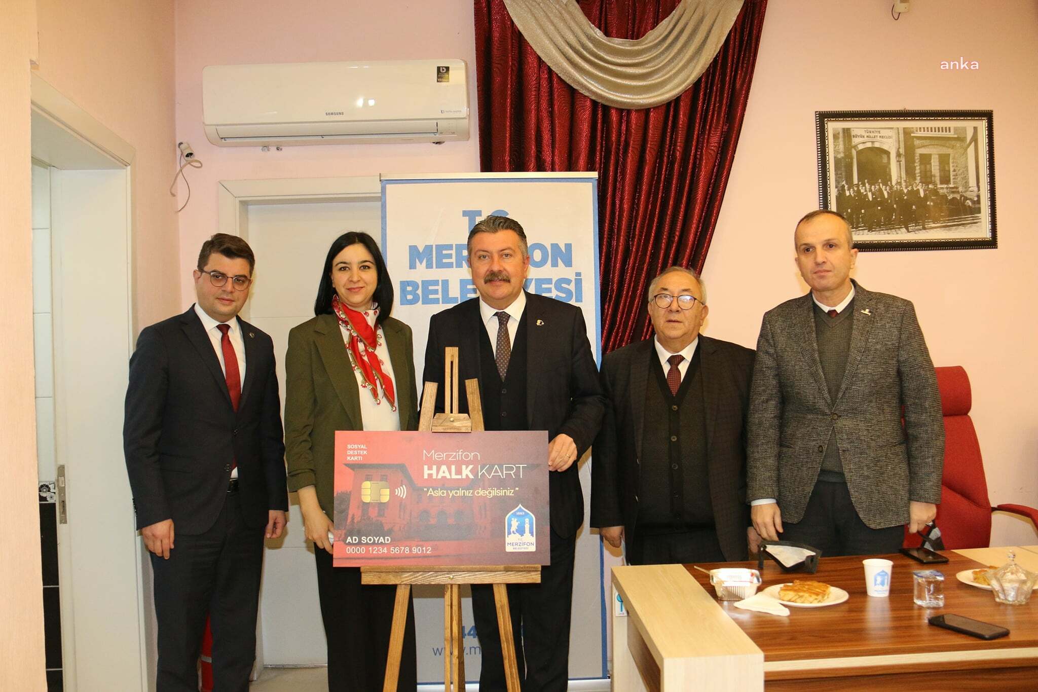 MERZİFON BELEDİYE BAŞKANI KARGI, "MERZİFON HALK KART" PROJESİNİ TANITTI