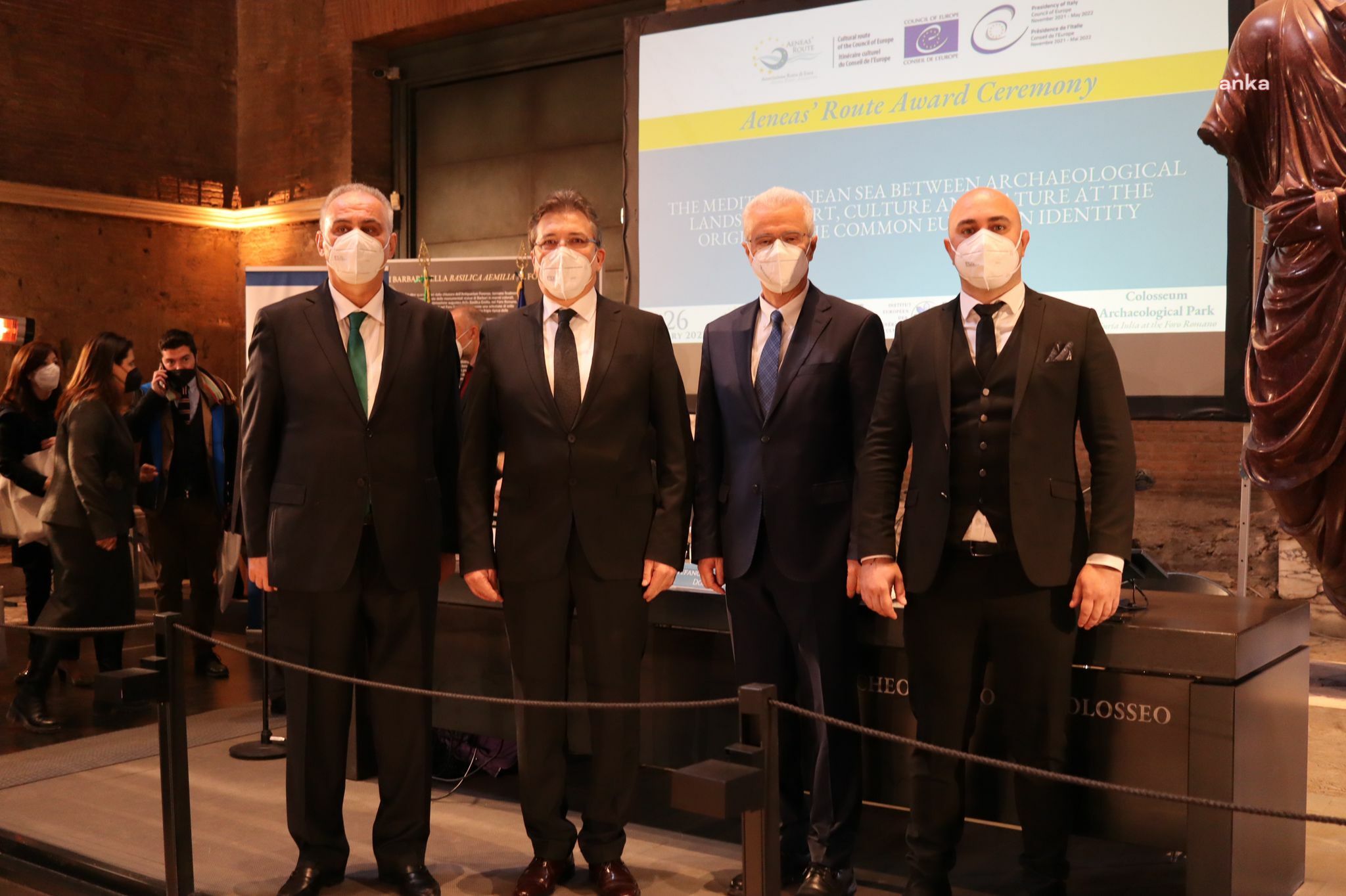EDREMİT BELEDİYESİ, AENEAS KÜLTÜR ROTASI SERTİFİKASINI ALDI