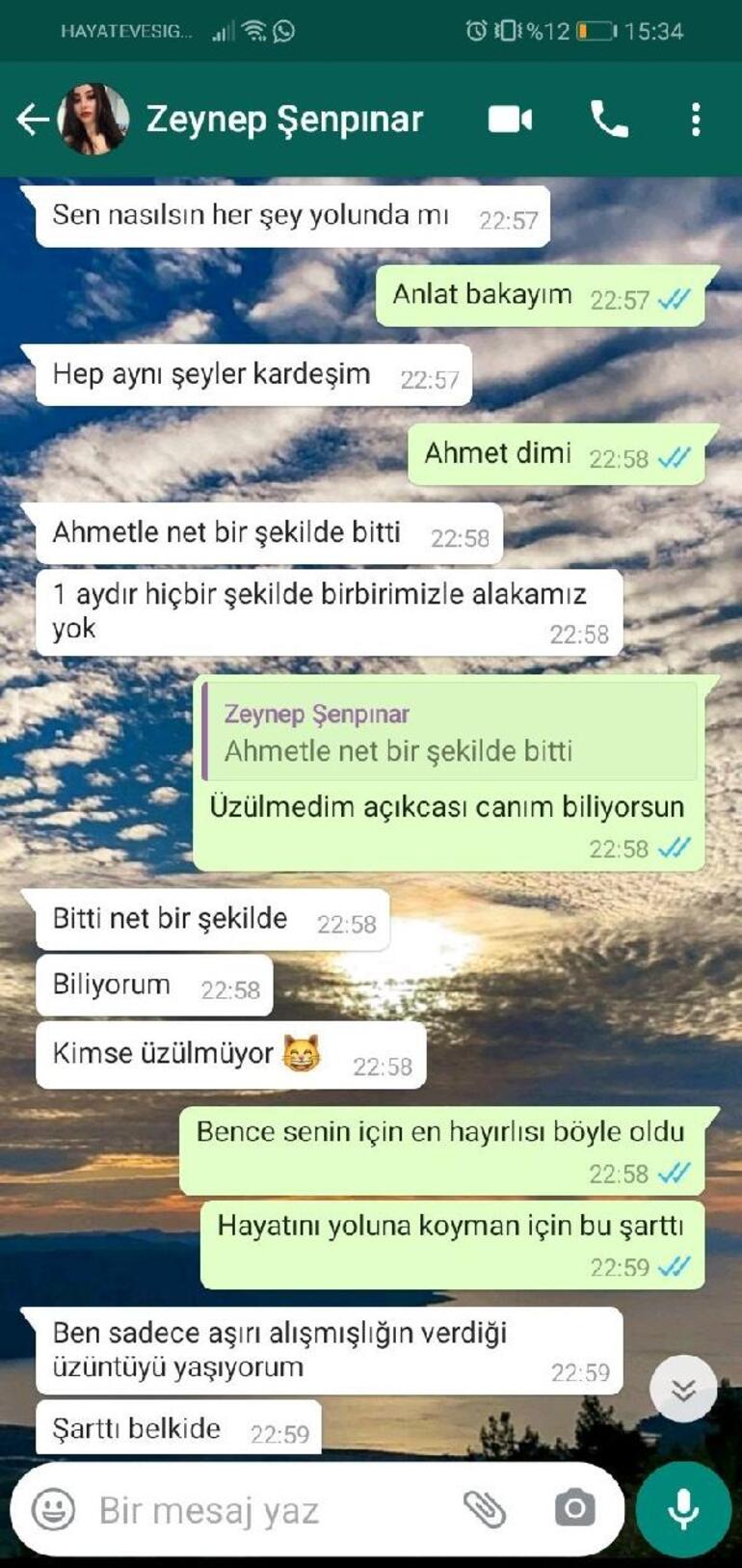 ARKADAŞINA ATTIĞI MESAJ ORTAYA ÇIKTI