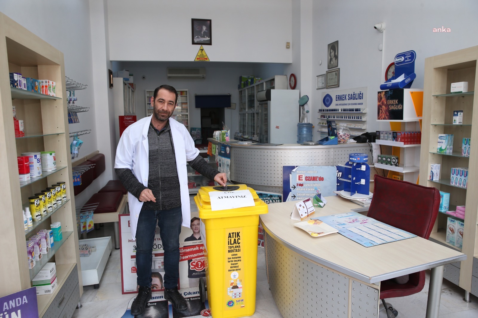 ÇİĞLİ'DE ATIK İLAÇLAR DOĞAYA KARIŞMAYACAK