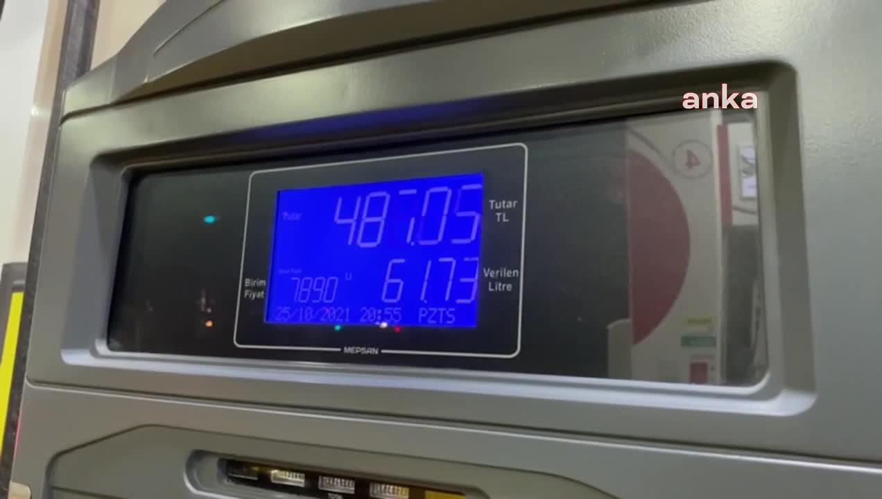 BENZİNE 39, MOTORİNE 32 KURUŞ ZAM YAPILDI