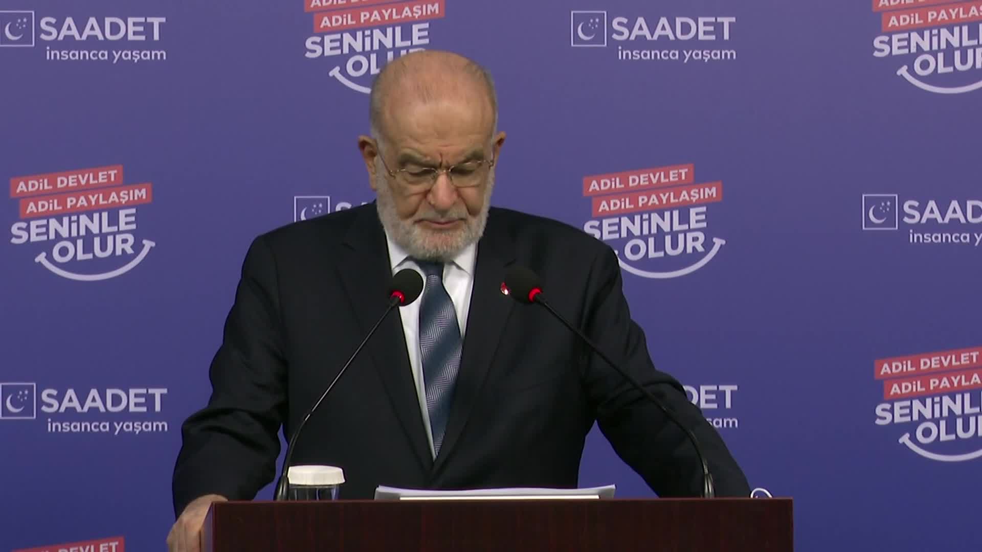 TEMEL KARAMOLLAOĞLU'NDAN ERDOĞAN'A İSRAİL ELEŞTİRİSİ: "ONE MİNUTE NE OLDU?"