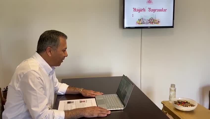 VALİ YERLİKAYA, HUZUREVİ VE ÇOCUKEVİ İLE BAYRAMLAŞTI