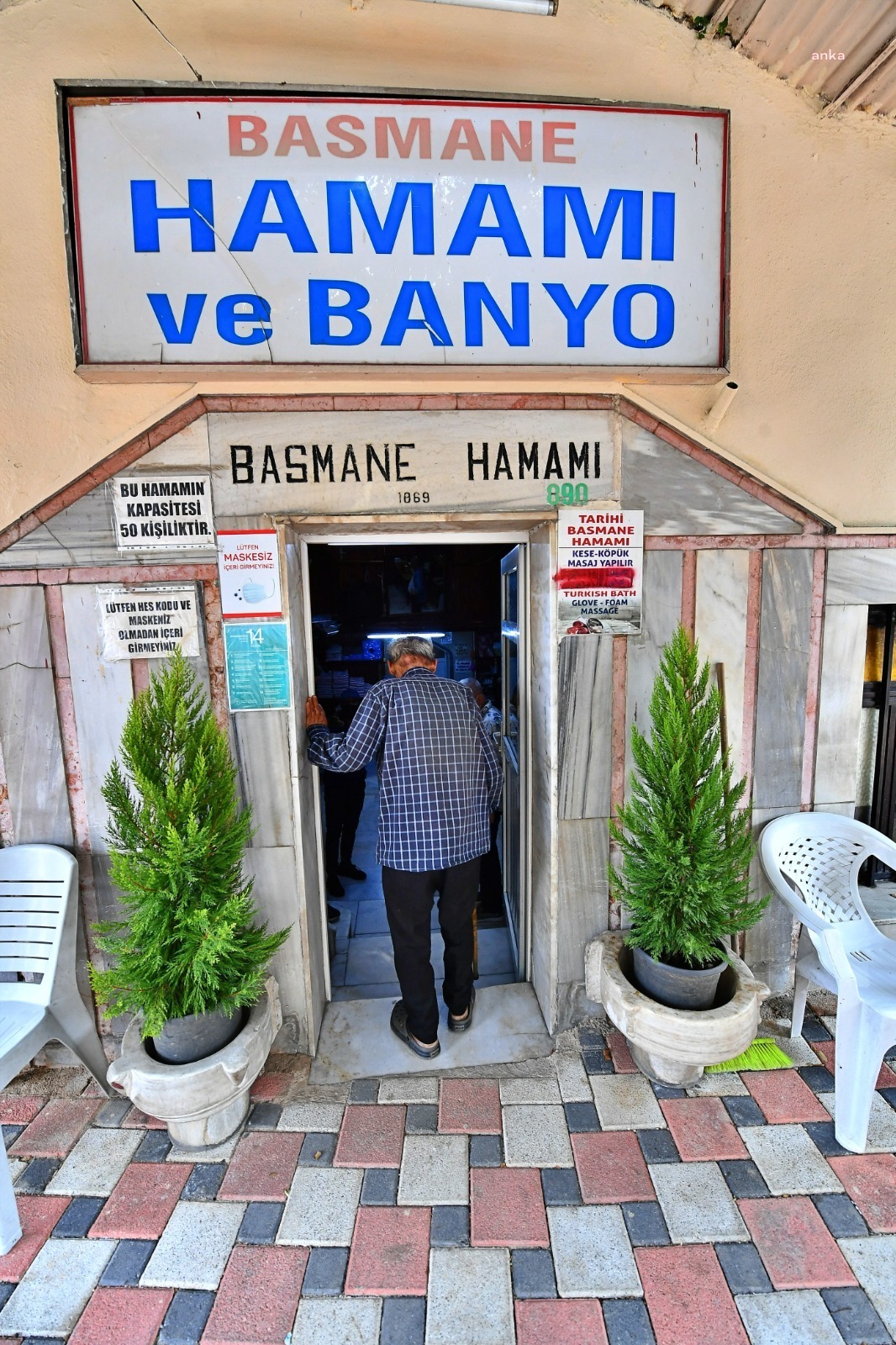 BASMANE HAMAMI’NIN KAPISI BARINMA SORUNU YAŞAYAN KADINLARA DA AÇILACAK