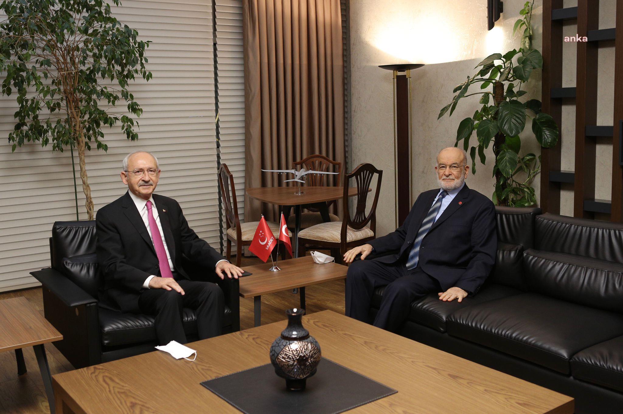 KILIÇDAROĞLU, KARAMOLLAOĞLU’NU ZİYARET ETTİ