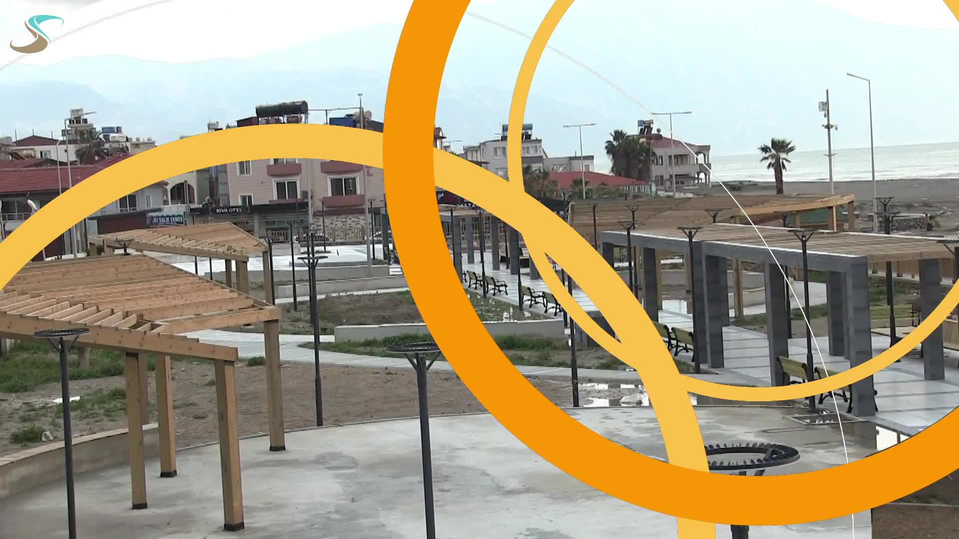 HATAY ATATÜRK SAHİL PARKI’NDA ÇALIŞMALARIN SONUNA GELİNİYOR