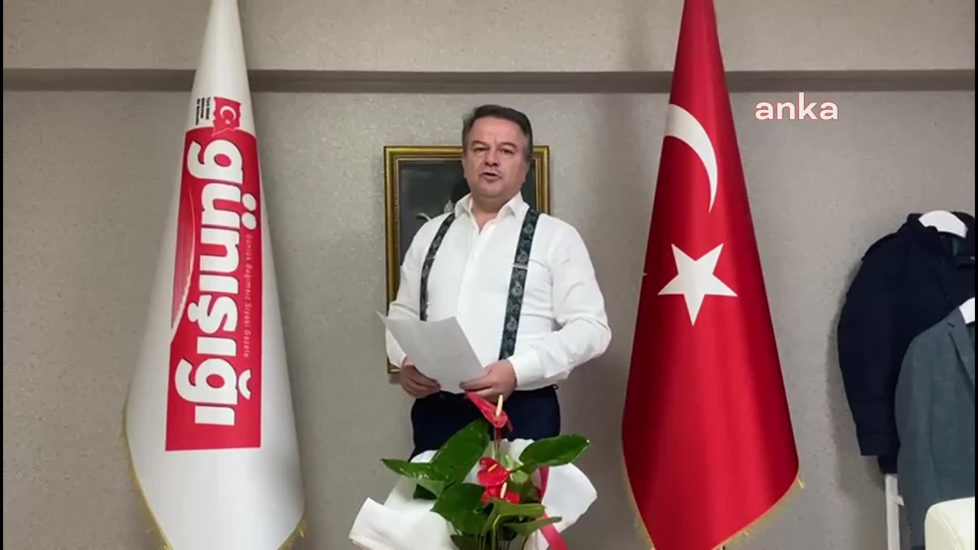 ELAZIĞ BASIN VE MEDYA CEMİYETİ BAŞKANI KOCA, VALİLİK ÖZEL KALEMİ'NE ATANAN AKP İL YÖNETİCİSİNE "TEBRİK ÇİÇEĞİ" GÖNDERDİ