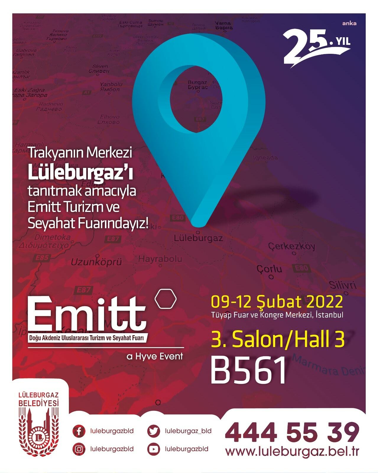 LÜLEBURGAZ BELEDİYESİ, EMITT'E HAZIR