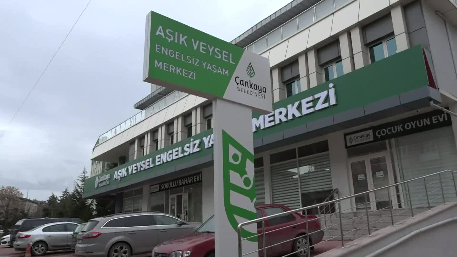 ÇANKAYA BELEDİYESİ AŞIK VEYSEL ENGELSİZ YAŞAM MERKEZİ HİZMETE DEVAM EDİYOR