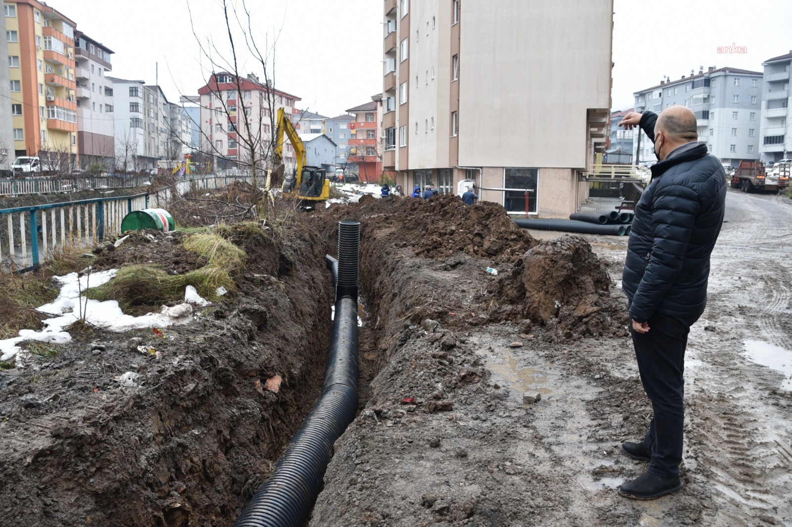 KDZ. EREĞLİ FAKÜLTE BÖLGESİNDE YAĞMUR SUYU TAŞKINLARI ÖNLENECEK