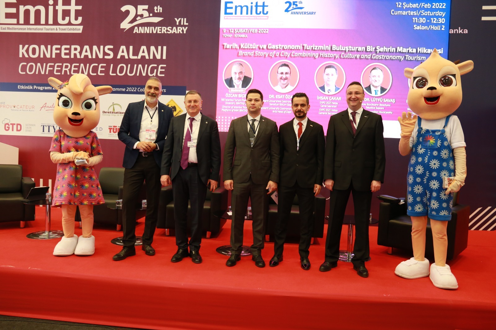 LÜTFÜ SAVAŞ, EMITT’TE EXPO’21 HATAY’I ANLATTI