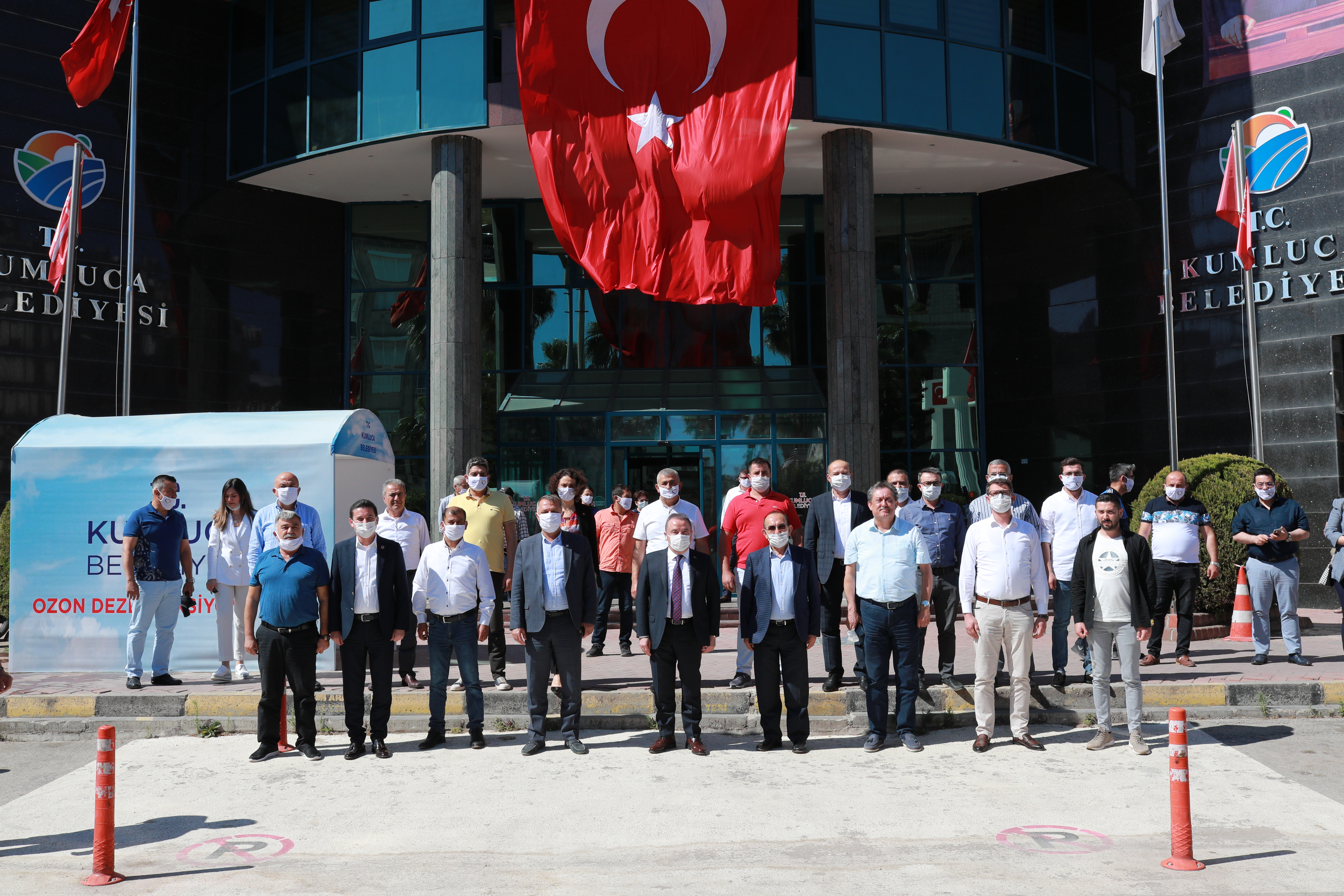 ANTALYA BELEDİYE BAŞKANI BÖCEK, KUMLUCA BELEDİYESİ'Nİ ZİYARET ETTİ