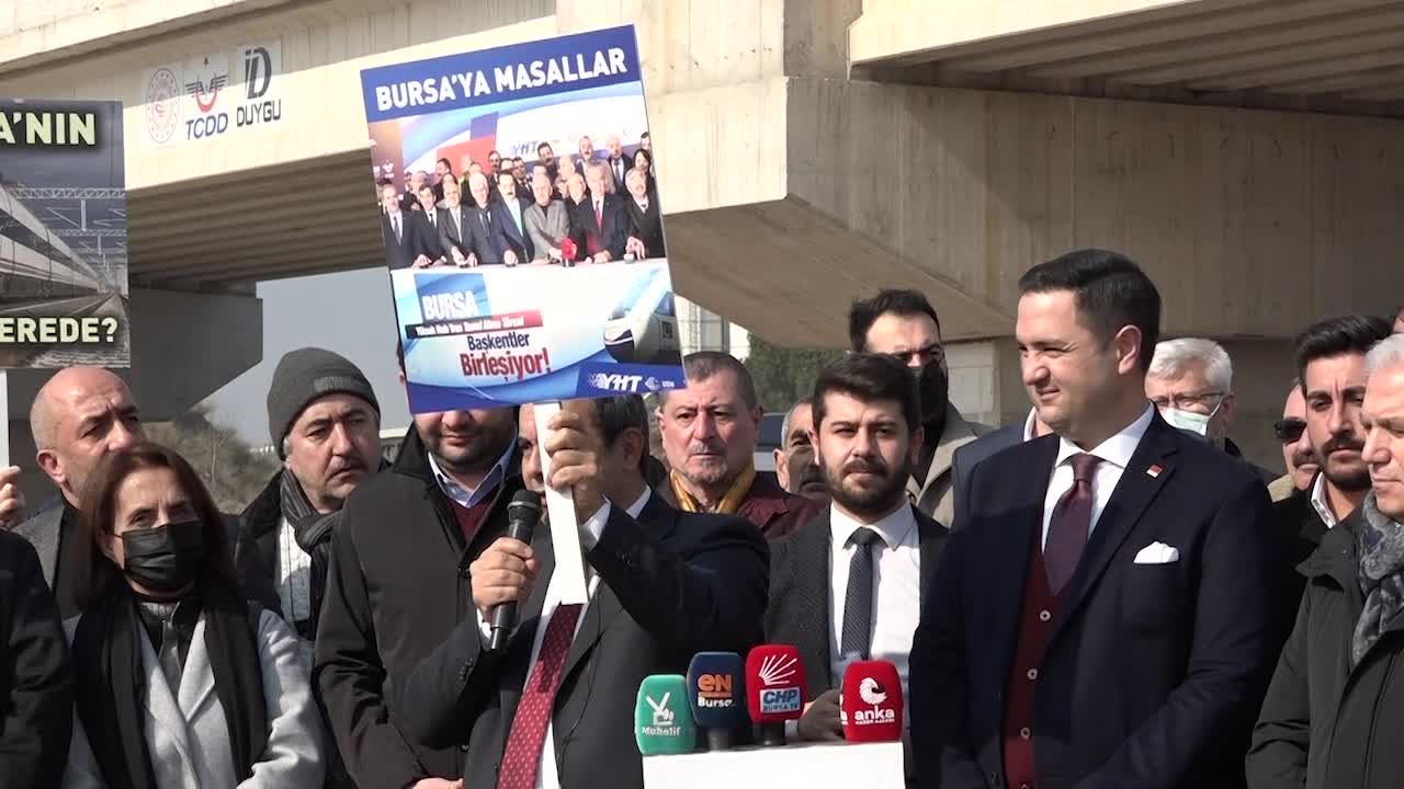 CHP BURSA İL BAŞKANI KARACA: "BURSA’DAKİ HIZLI TREN HATTINI BİTİRMEK CHP’YE NASİP OLACAK"