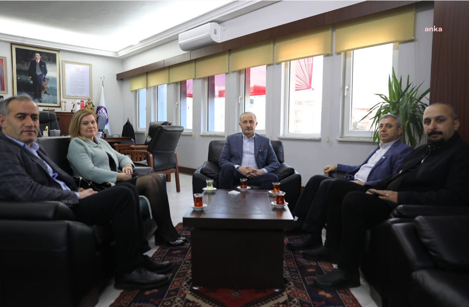 DİDİM TİCARET ODASI'NDAN DİDİM BELEDİYE BAŞKANI ATABAY'A ZİYARET