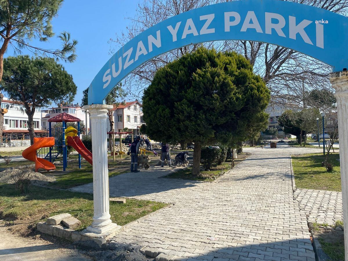BURHANİYE BELEDİYESİ, SUZAN YAZ PARKI'NI YENİLİYOR