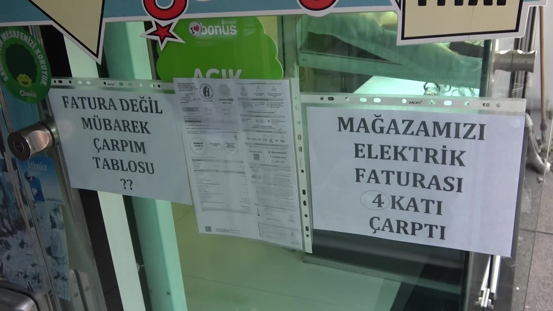 ESNAFIN ELEKTRİK ZAMMI TEPKİSİ: "FATURA DEĞİL MÜBAREK ÇARPIM TABLOSU"