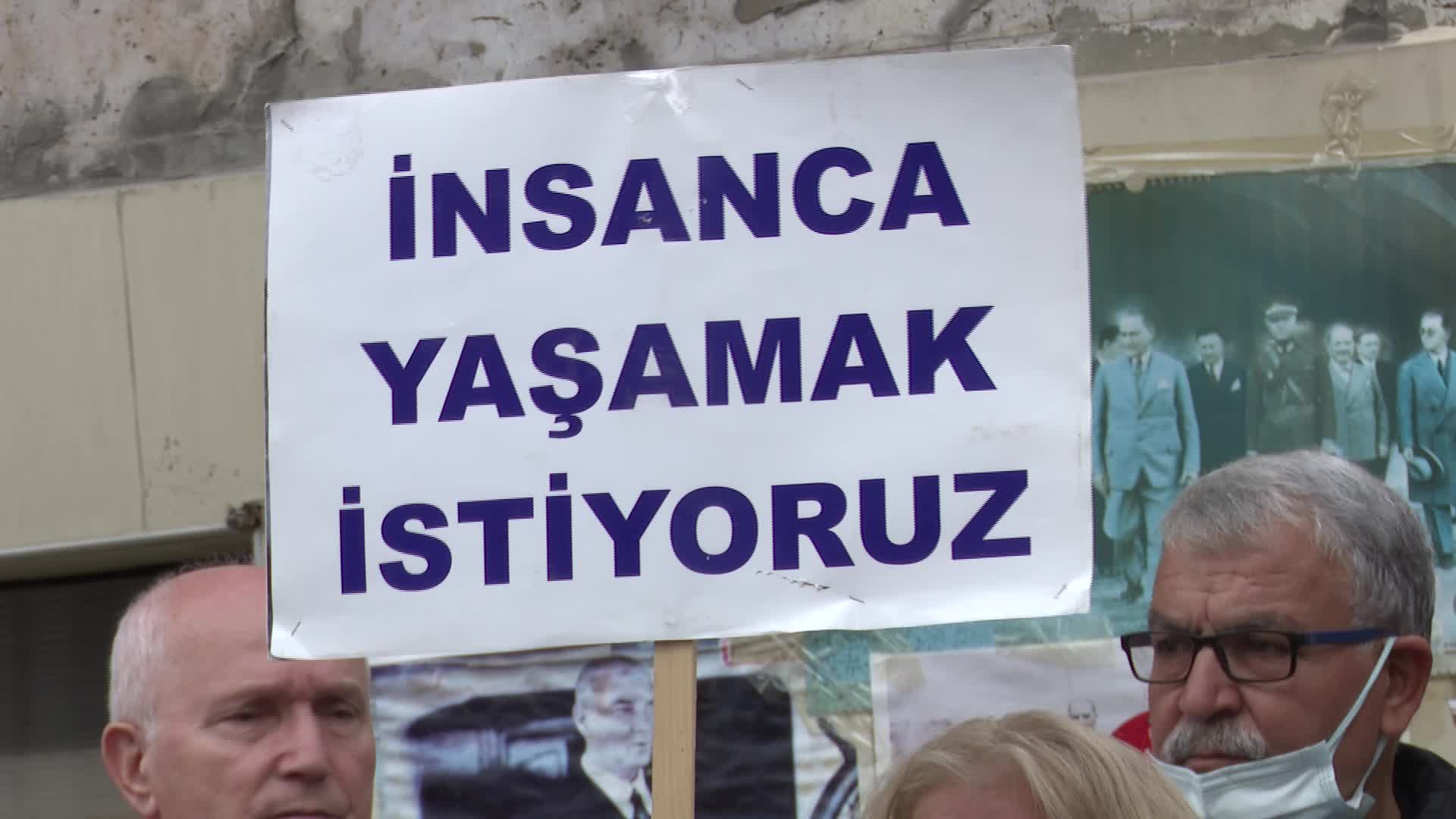 EMEKLİLER ANKARA’DA: “SOĞUKTA ÖLMEK İLE AÇLIKTAN ÖLMEK ARASINDA BİR TERCİHE ZORLANIYORUZ”