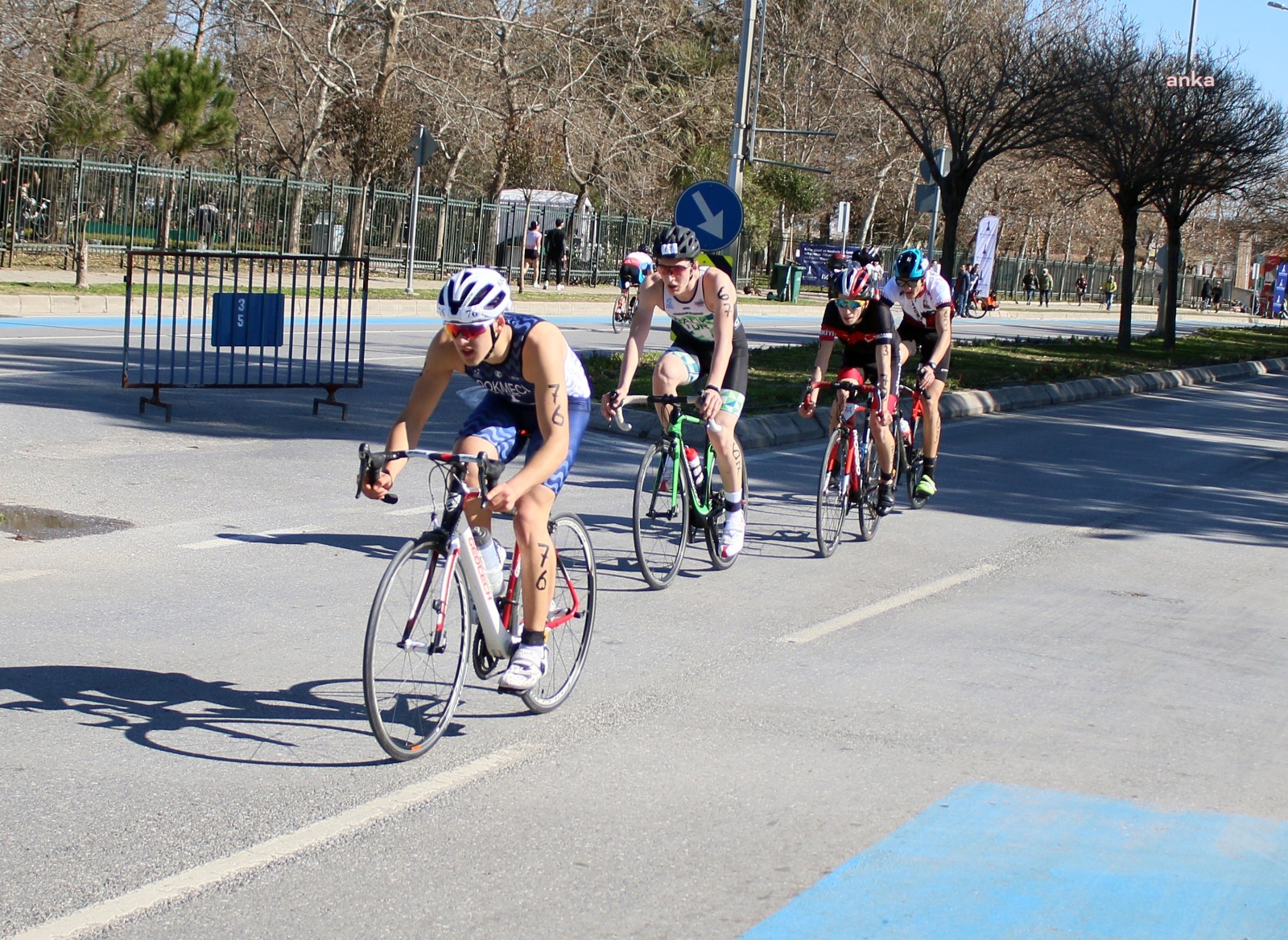 DUATLON İZMİR TÜRKİYE ŞAMPİYONASI BAŞLADI