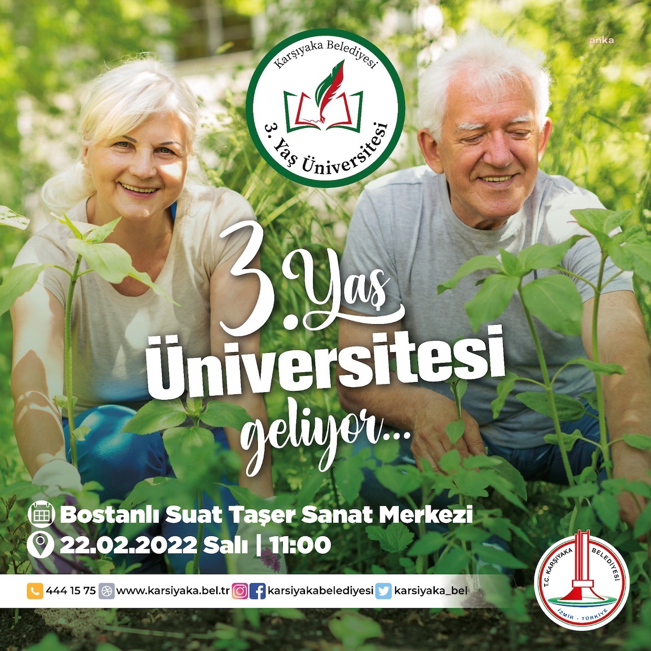KARŞIYAKA'DA “3. YAŞ ÜNİVERSİTESİ” FAALİYETE GEÇİYOR