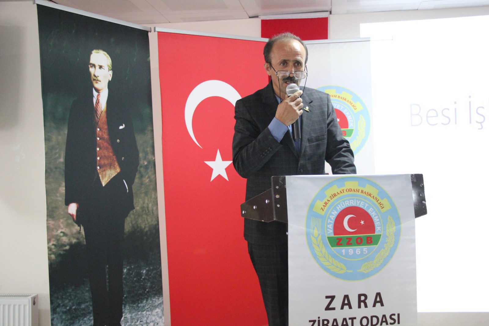ZARA ZİRAAT ODASI BAŞKANI ZEKİ ŞİMŞEK: "ÇİFTÇİNİN UMUDU TÜKENDİ"