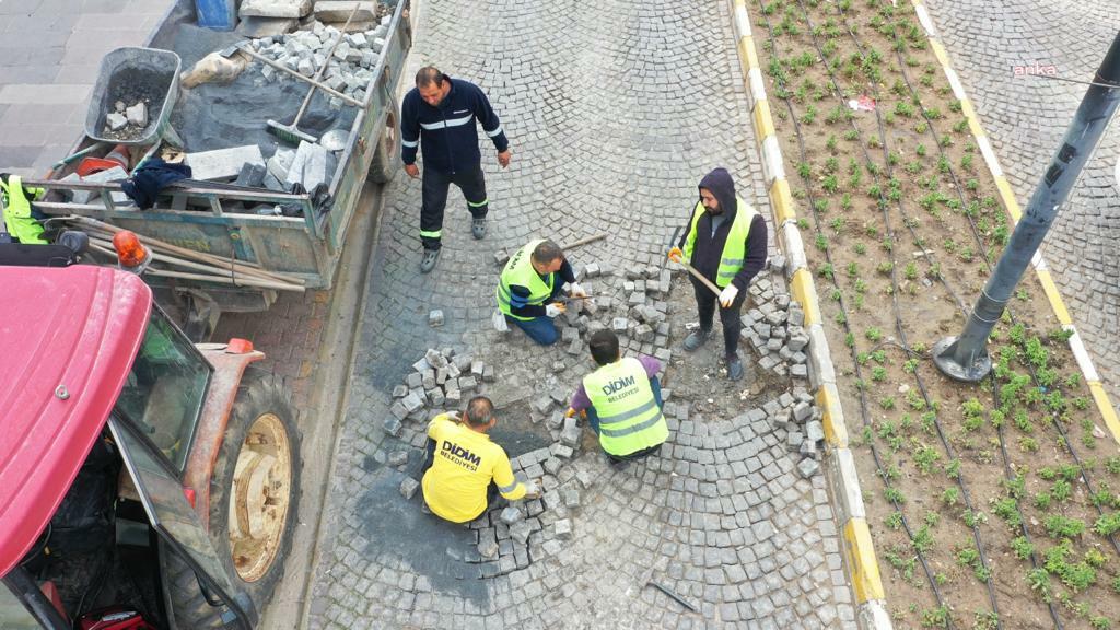 DİDİM'DE YENİLEME ÇALIŞMALARI SÜRÜYOR