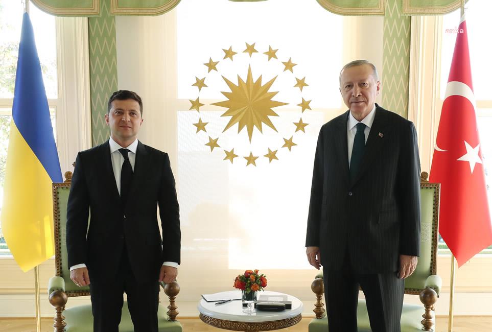 UKRAYNA DEVLET BAŞKANI ZELENSKİ, CUMHURBAŞKANI ERDOĞAN İLE TELEFONDA GÖRÜŞECEK