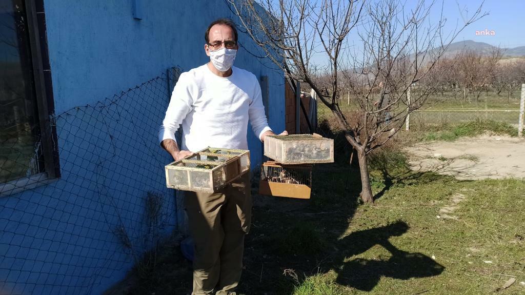 İZMİR'DE SAKA KUŞU AVLAYAN KİŞİYE 41 BİN TL CEZA