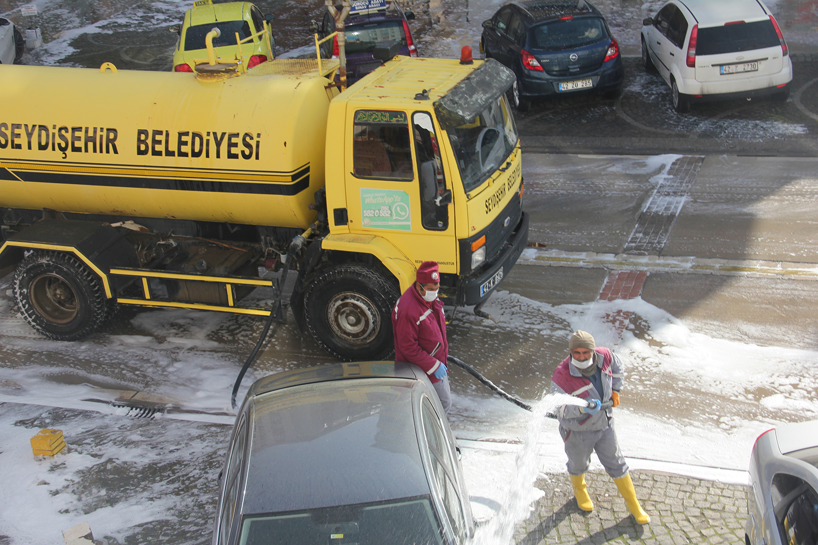 SEYDİŞEHİR BELEDİYESİNDE KORONA MÜCADELESİ