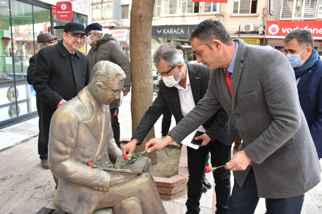 SABAHATTİN ALİ, DOĞUM GÜNÜNDE EDREMİT'TE ANILDI