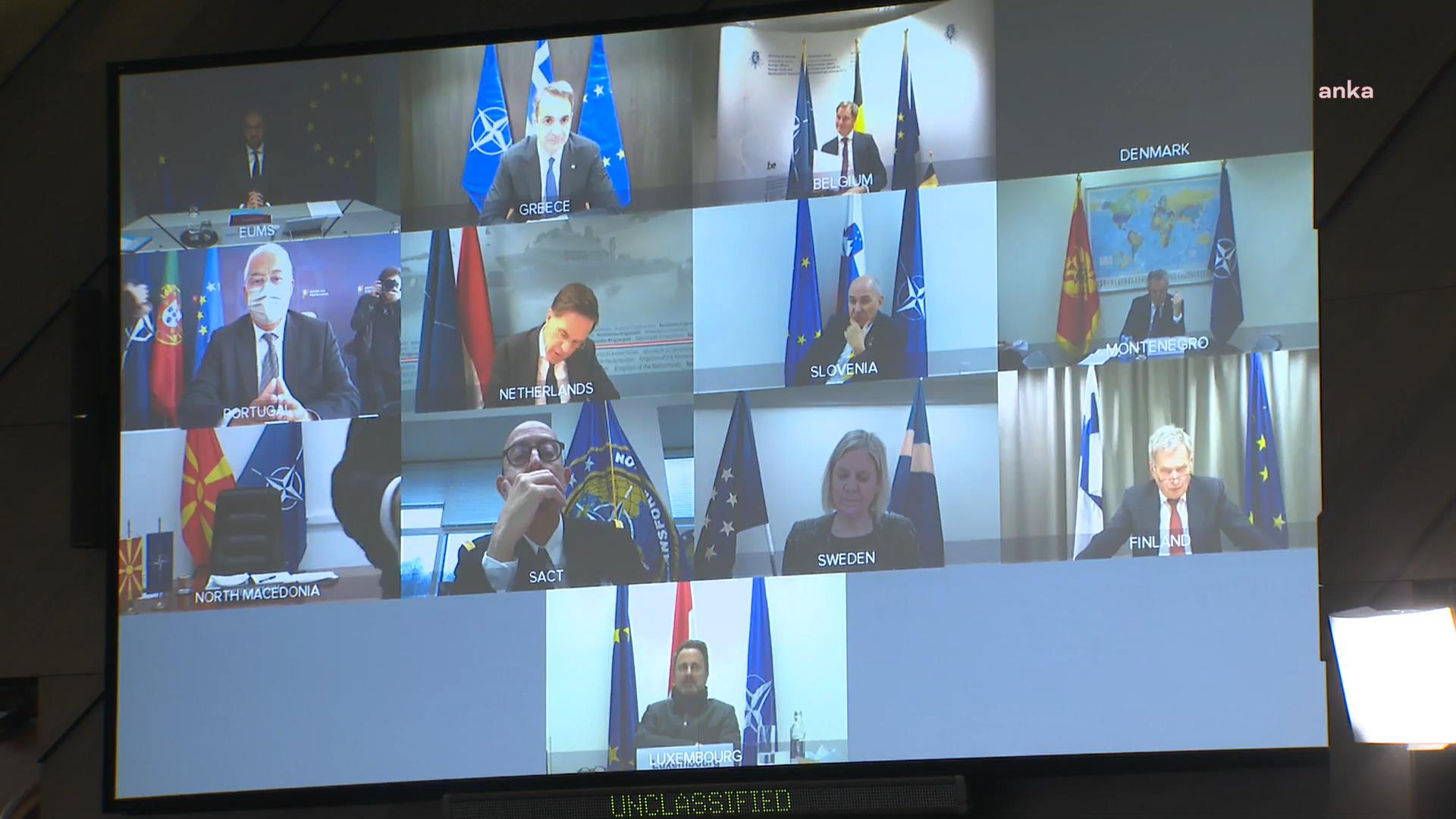 NATO OLAĞANÜSTÜ ZİRVESİ BAŞLADI