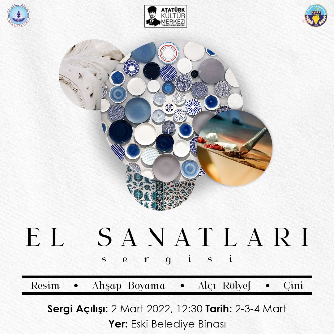 TURGUTLU'DA “EL SANATLARI SERGİSİ” 2 MART’TA KAPILARINI AÇIYOR