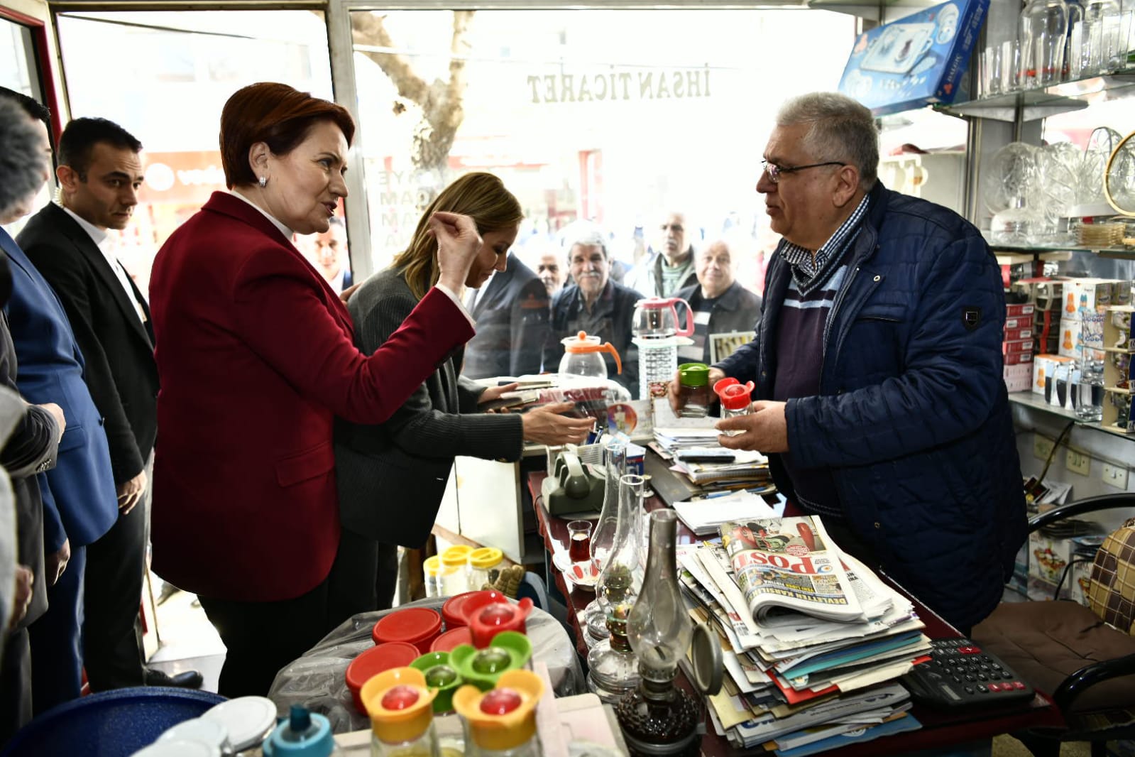 AKŞENER, ESNAF ZİYARETLERİNE TEKİRDAĞ’IN İLÇELERİNDE DEVAM EDİYOR