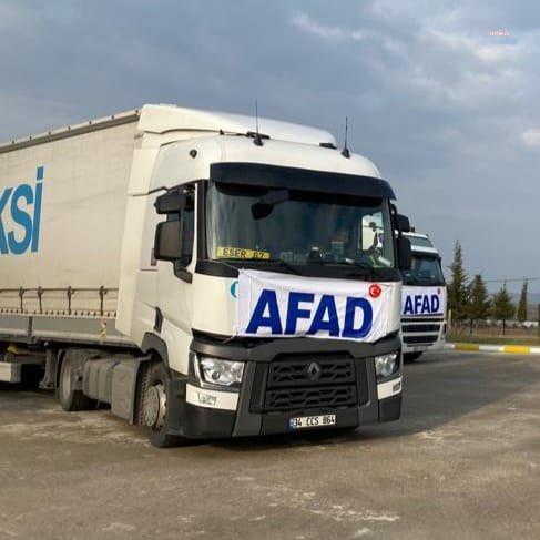AFAD, UKRAYNA HALKINA YARDIM ETMEK İÇİN YOLA ÇIKTI