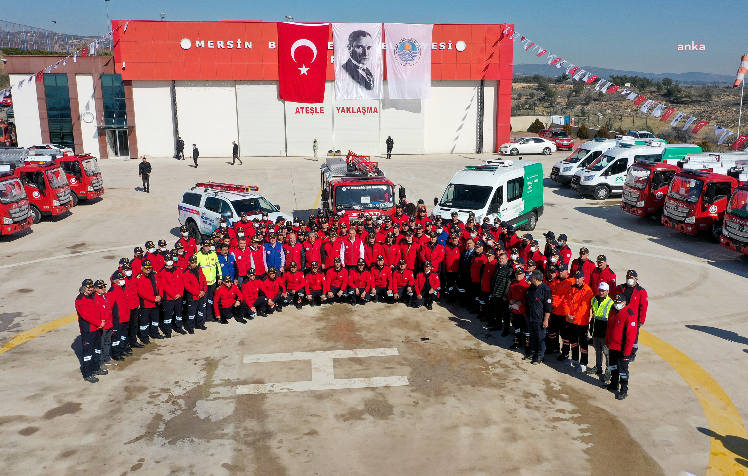 MERSİN BÜYÜKŞEHİR, İTFAİYE BİLGİ SİSTEMİ’NİN YÜZDE 60’LIK KISMINI TAMAMLADI