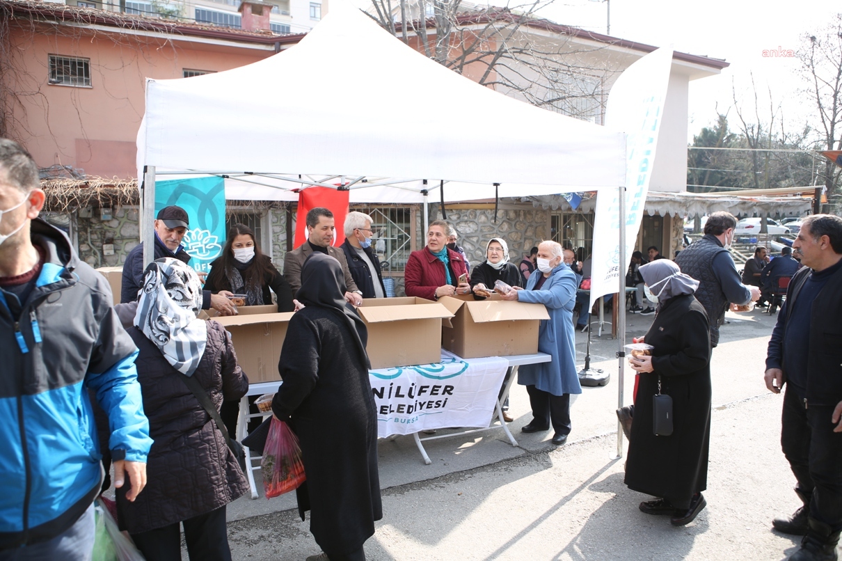 NİLÜFER BELEDİYESİ'NDEN KANDİL SİMİDİ İKRAMI
