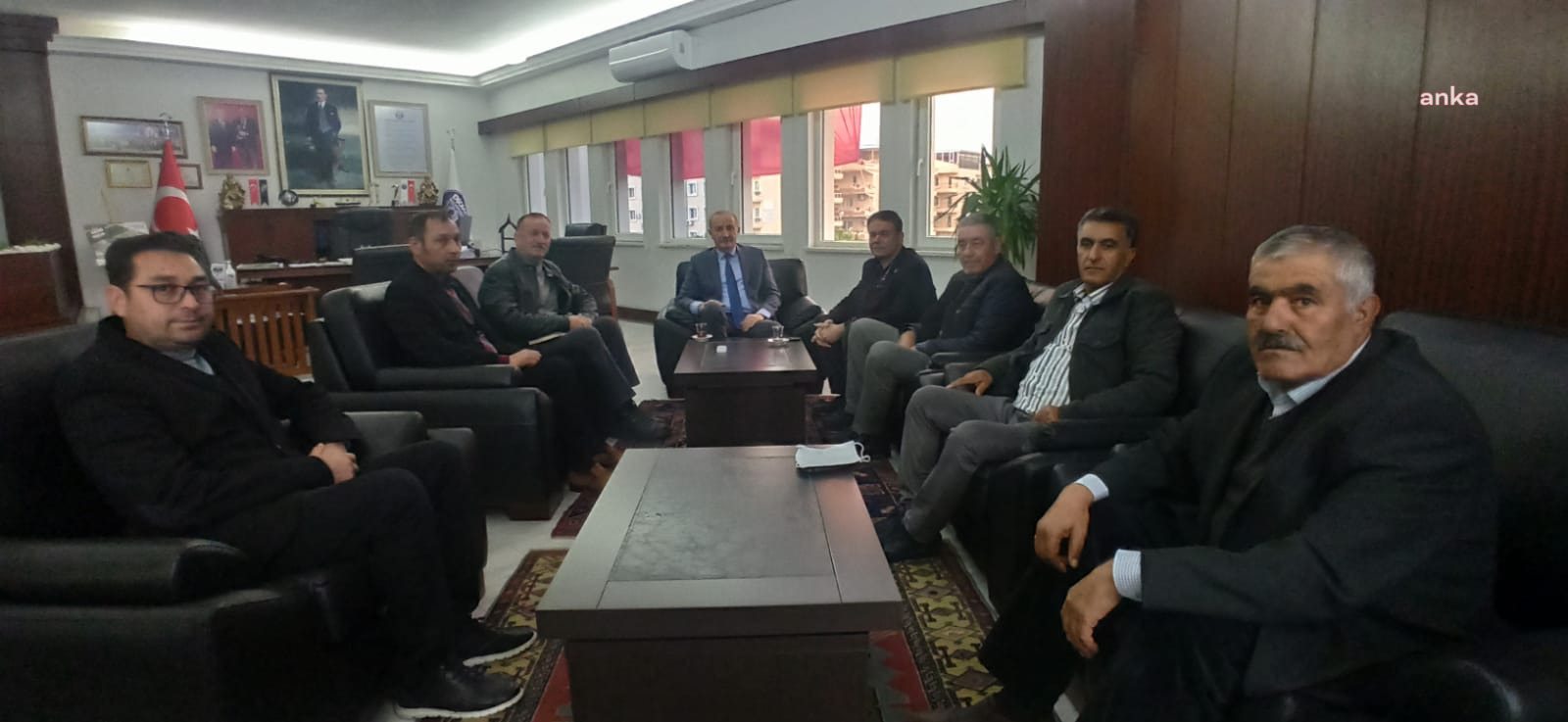 DİDİM ZİRAAT ODASI'NDAN DİDİM BELEDİYE BAŞKANI ATABAY'A ZİYARET