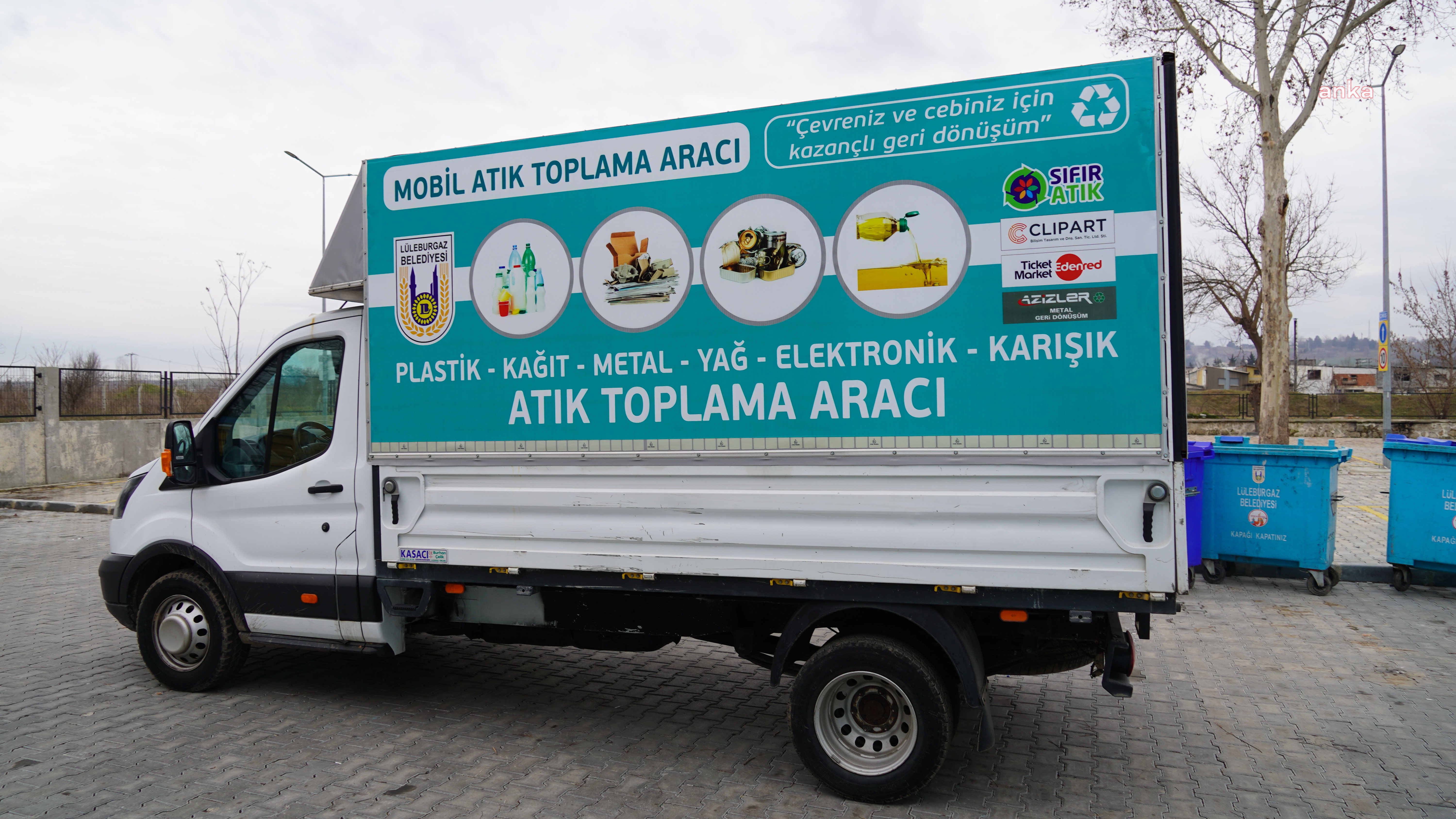 LÜLEBURGAZ'DA ATIKLAR DÖNÜŞÜYOR, VATANDAŞ KAZANIYOR