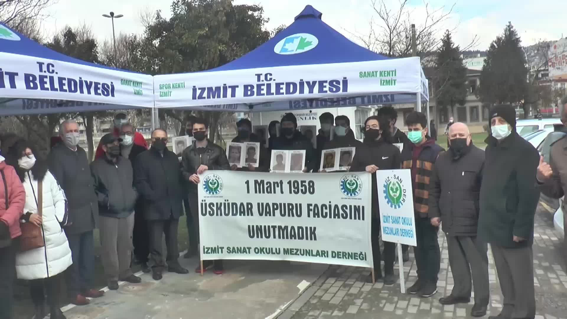 İZMİT ÜSKÜDAR VAPUR FACİASI UNUTULMADI