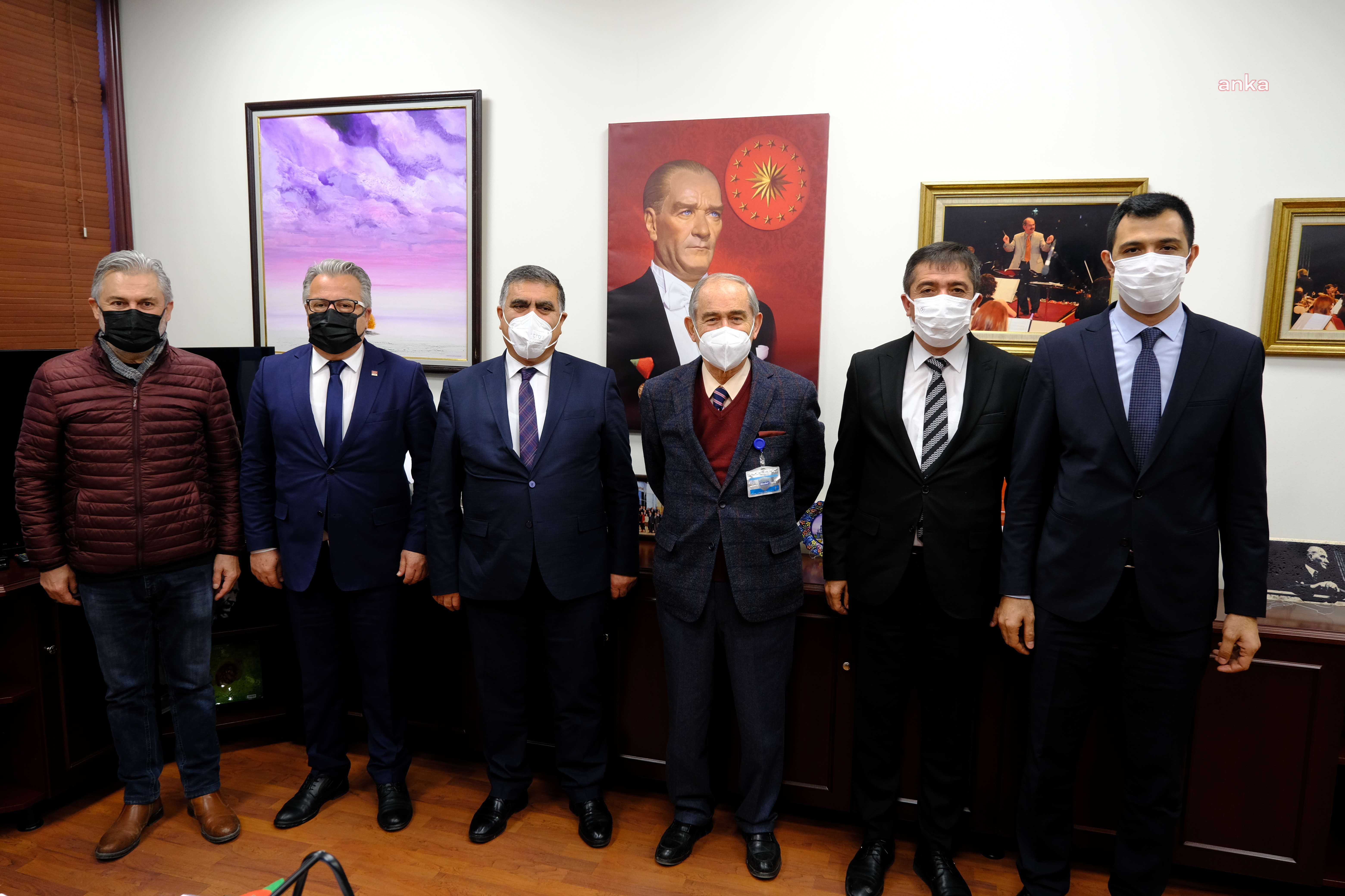 ESKİŞEHİR BÜYÜKŞEHİR BELEDİYE BAŞKANI BÜYÜKERŞEN, KARS'TAN GELEN MİSAFİRLERİYLE BULUŞTU