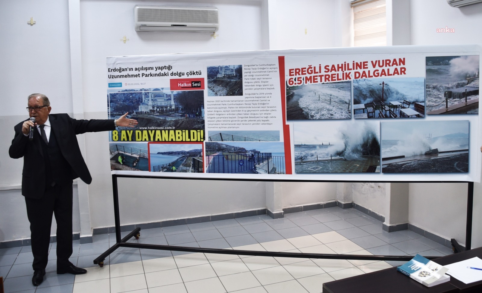 BAŞKAN POSBIYIK: "KDZ. EREĞLİ’NİN YÜZDE 97’Sİ SAHİLE CAMİ İSTEMİYOR"